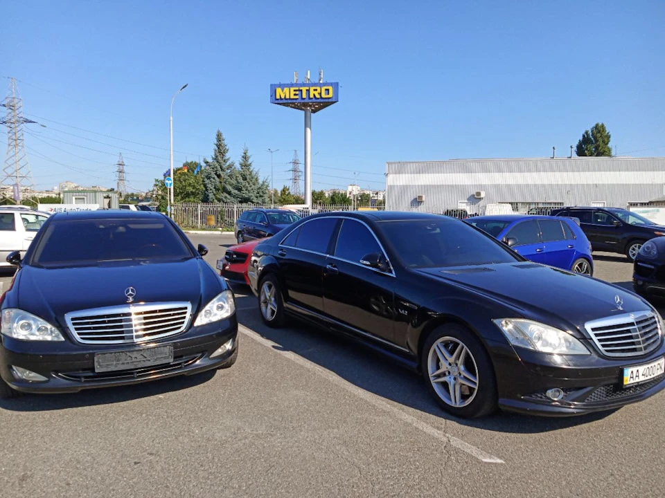 Невелика обновка (w221 s600 w12) і трохи сто 2