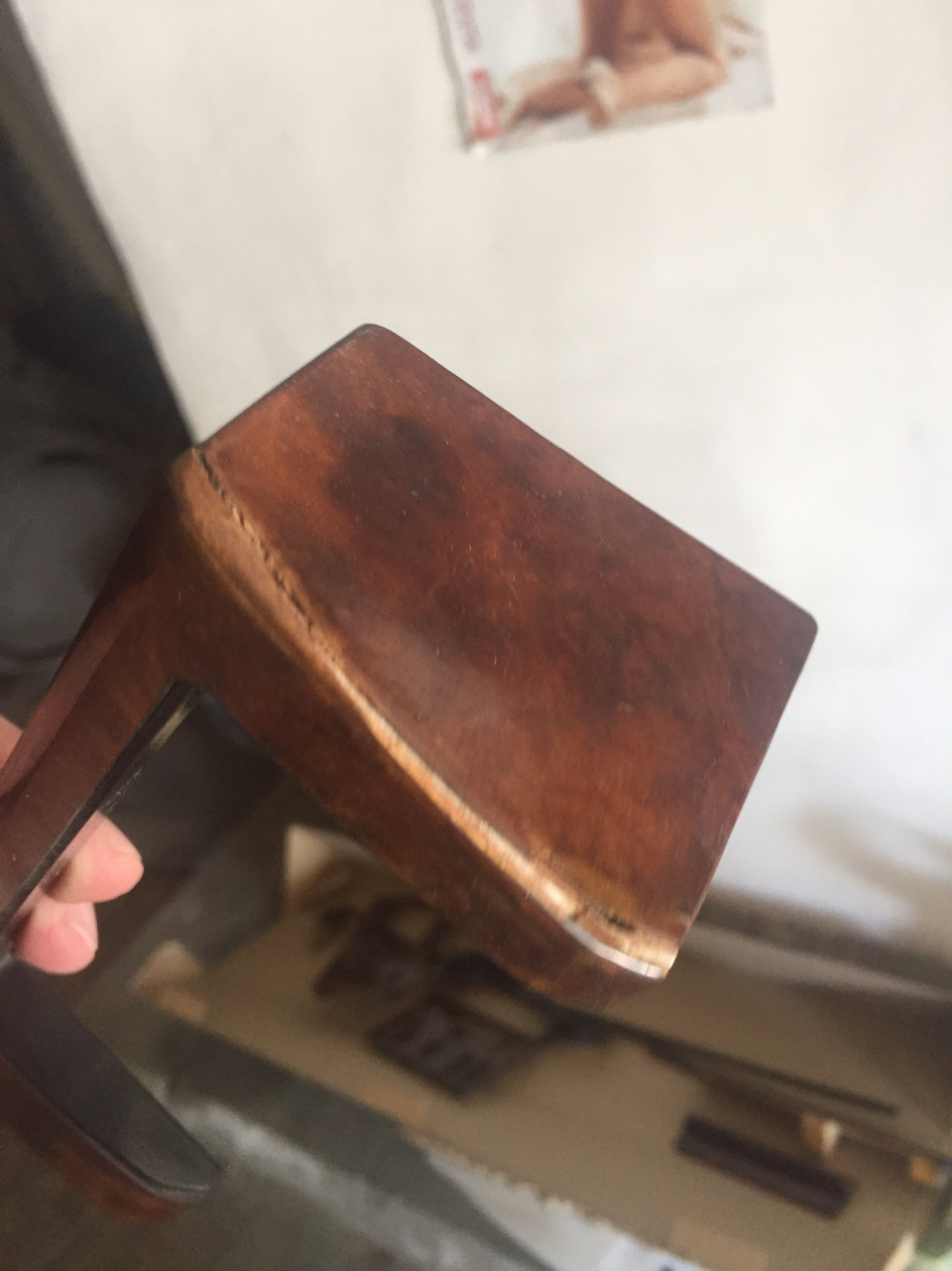 Реставрация дерева w126 купе ч.1 4