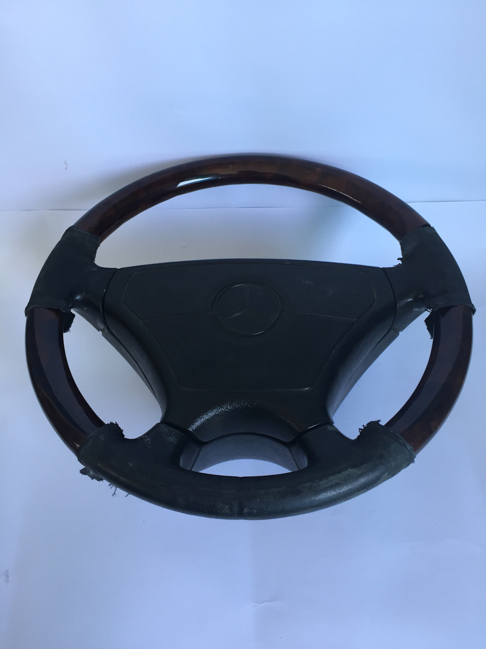 Реставрация руля sport line мерседес 2