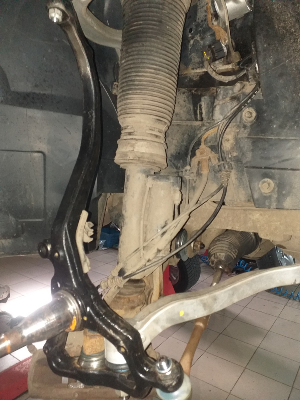 Передня ходовка S320 3