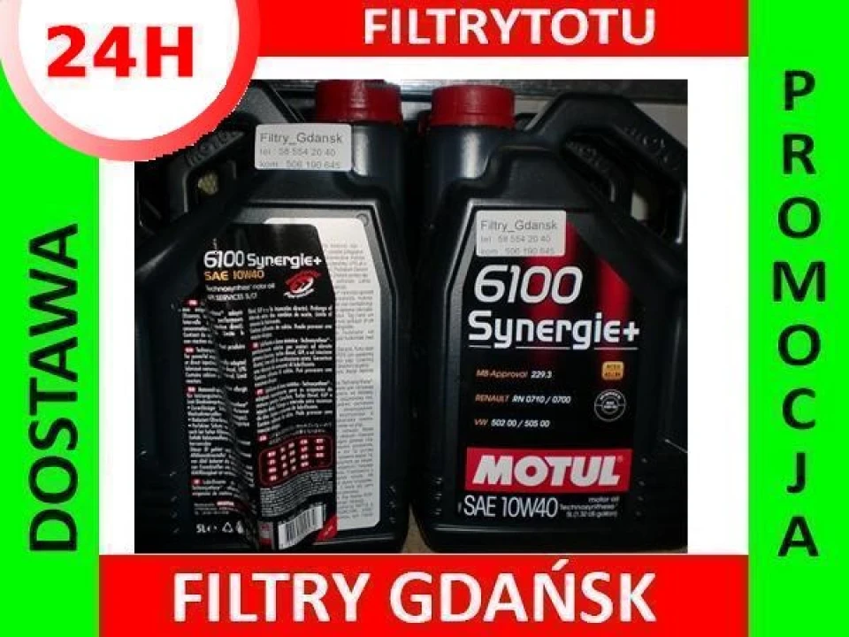 Замовив олію з допуском 229.3 Motul 6100 SYNERGIE 10W40 5L