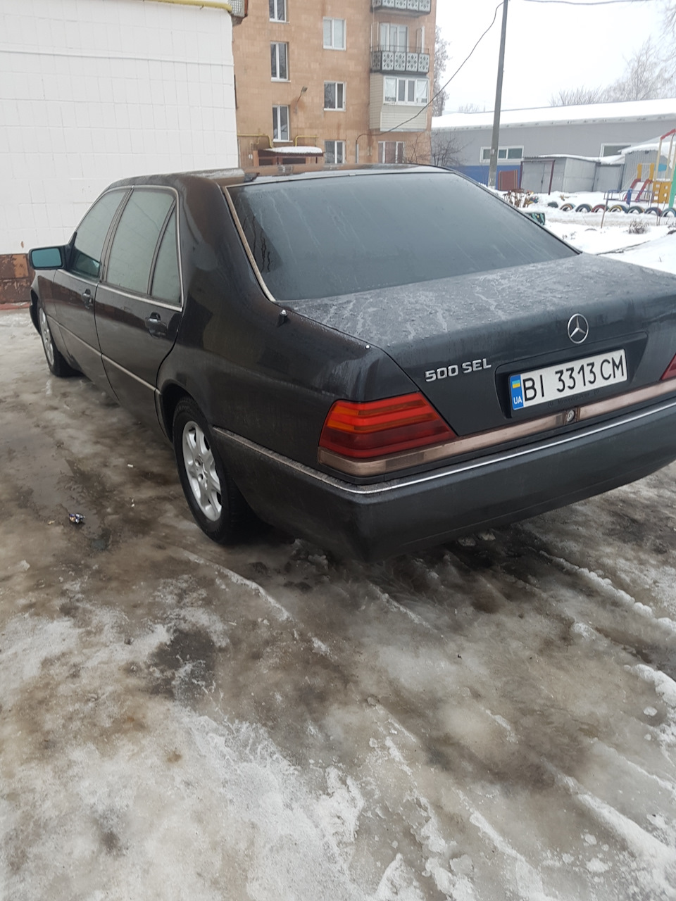 Тонування лобового w 140 2