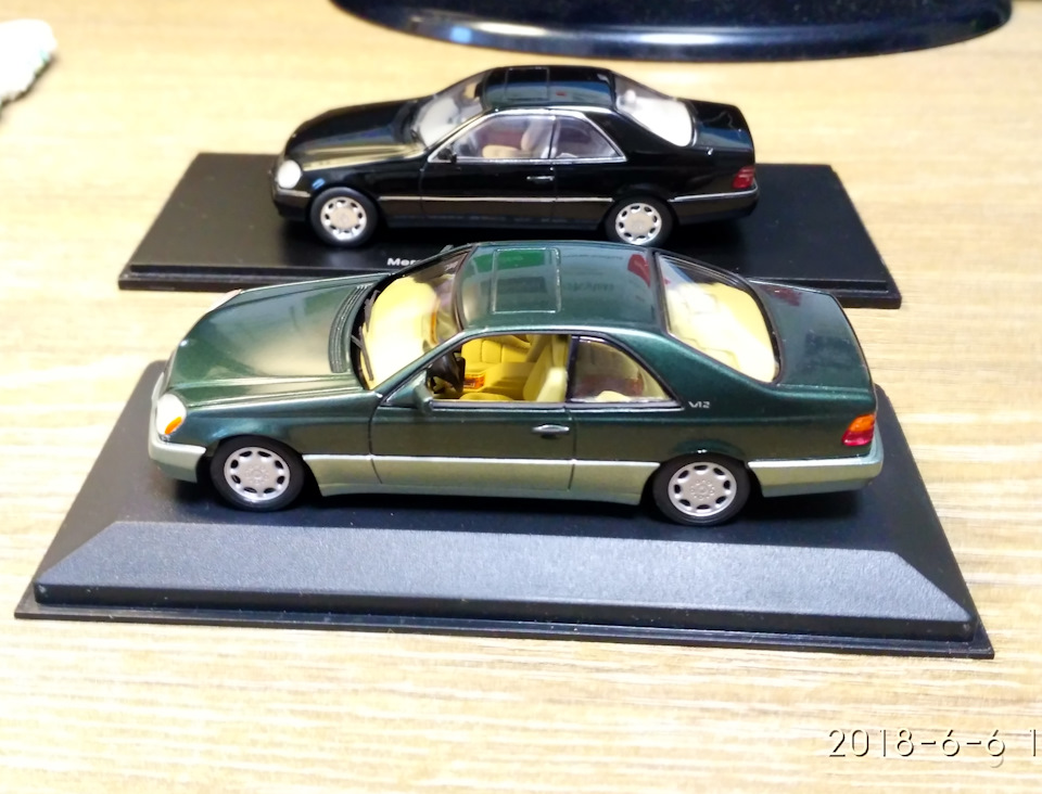 Немного обновил свой мини автопарк на тему Mercedes W140 2