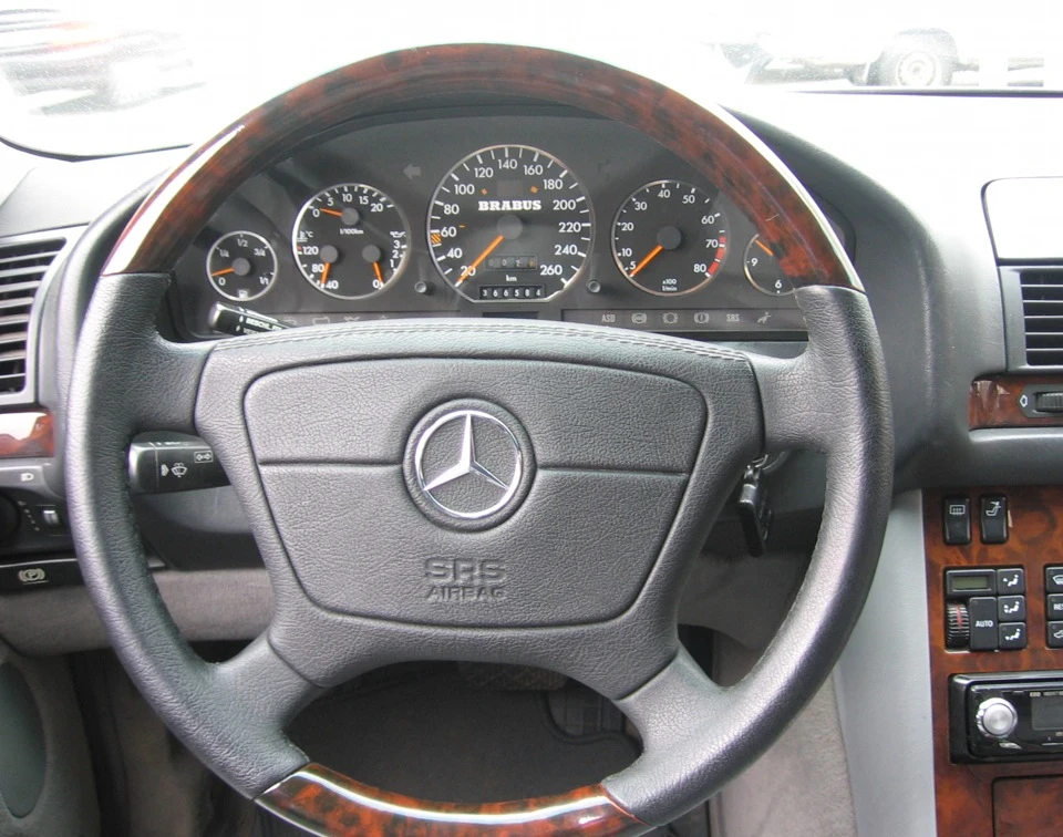 Приладова панель типу BRABUS + хром кільця.