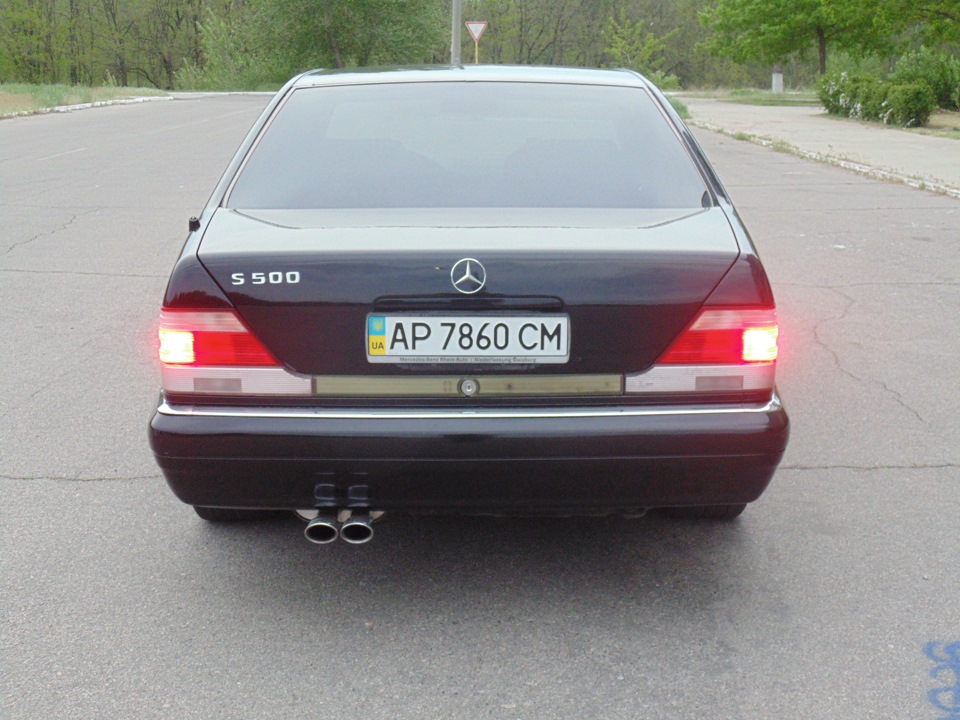 AMG E55 w210 ... Правильний вихлоп ... 2