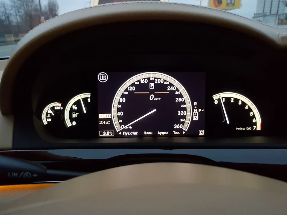 Приборка Brabus