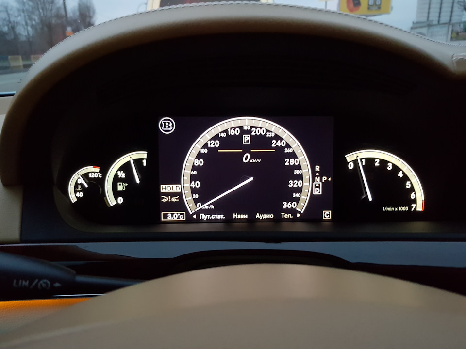 Приборка Brabus 1