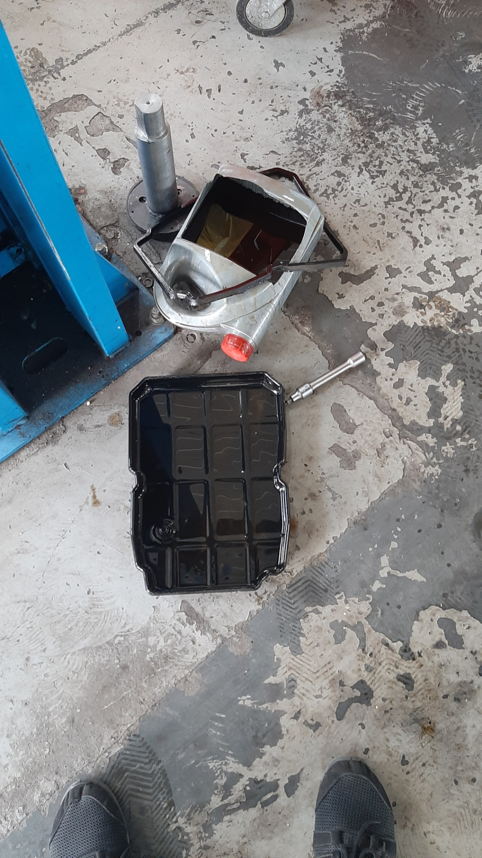 Часткова заміна мастило АКПП 722.6 W220 5
