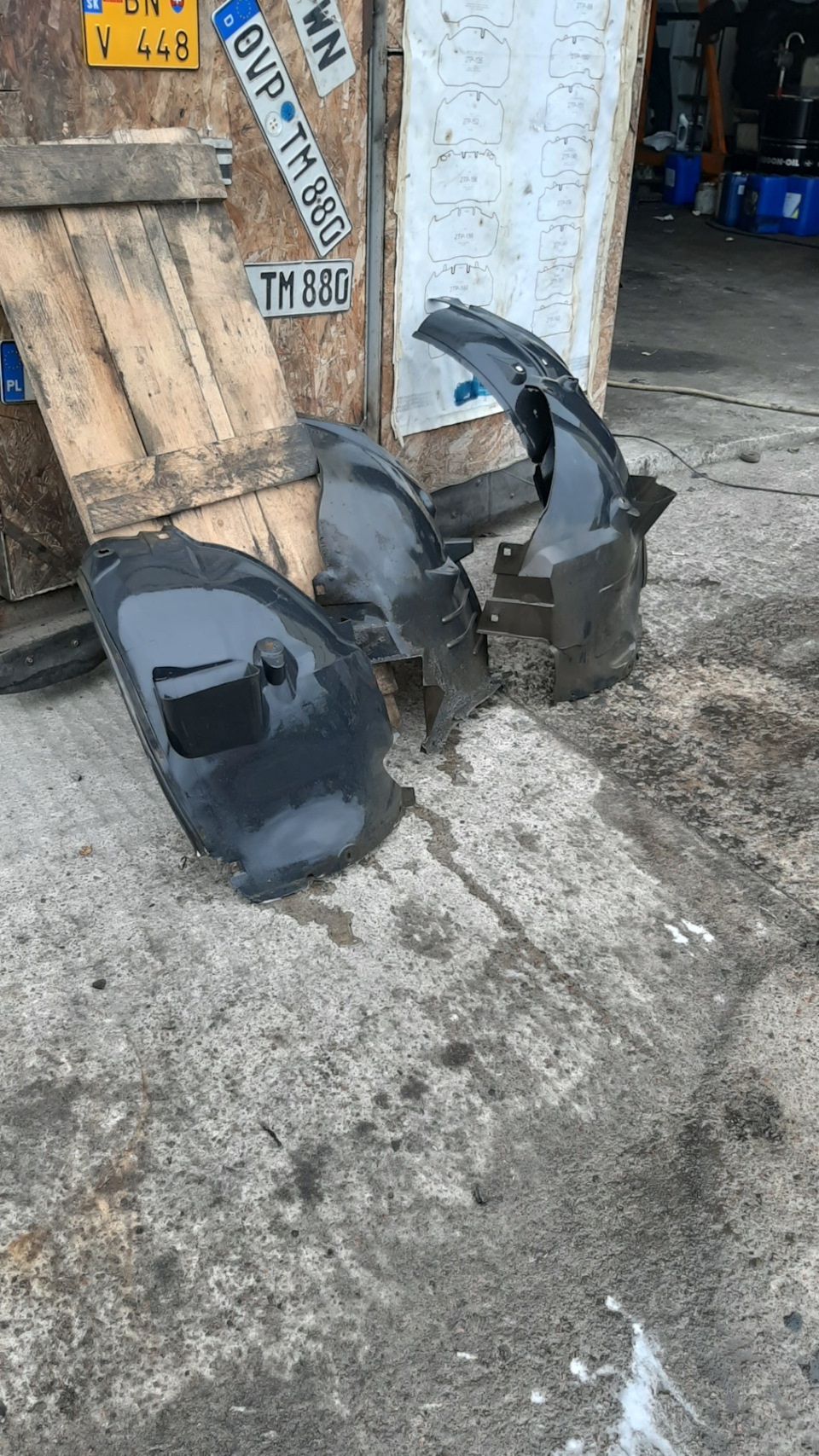 Захист бампера W220 3