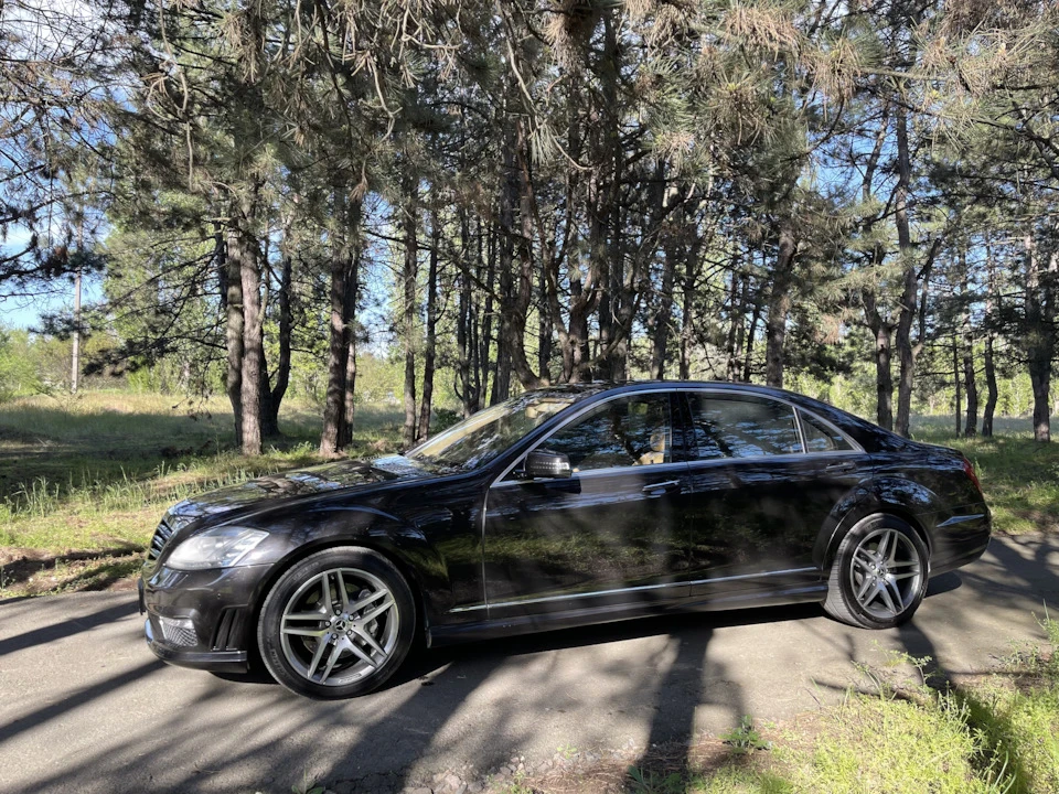 Диски с MB W222 на машинке