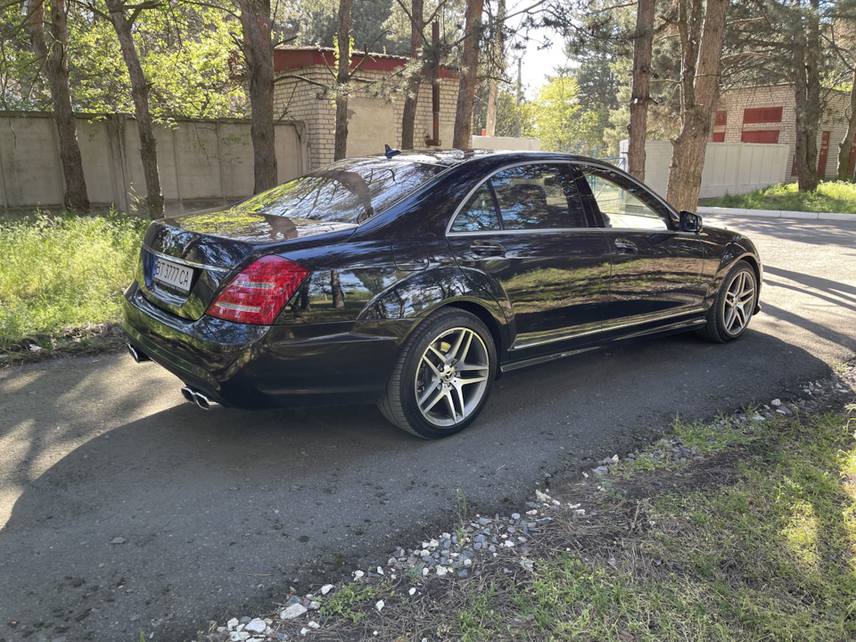 Диски с MB W222 на машинке 2
