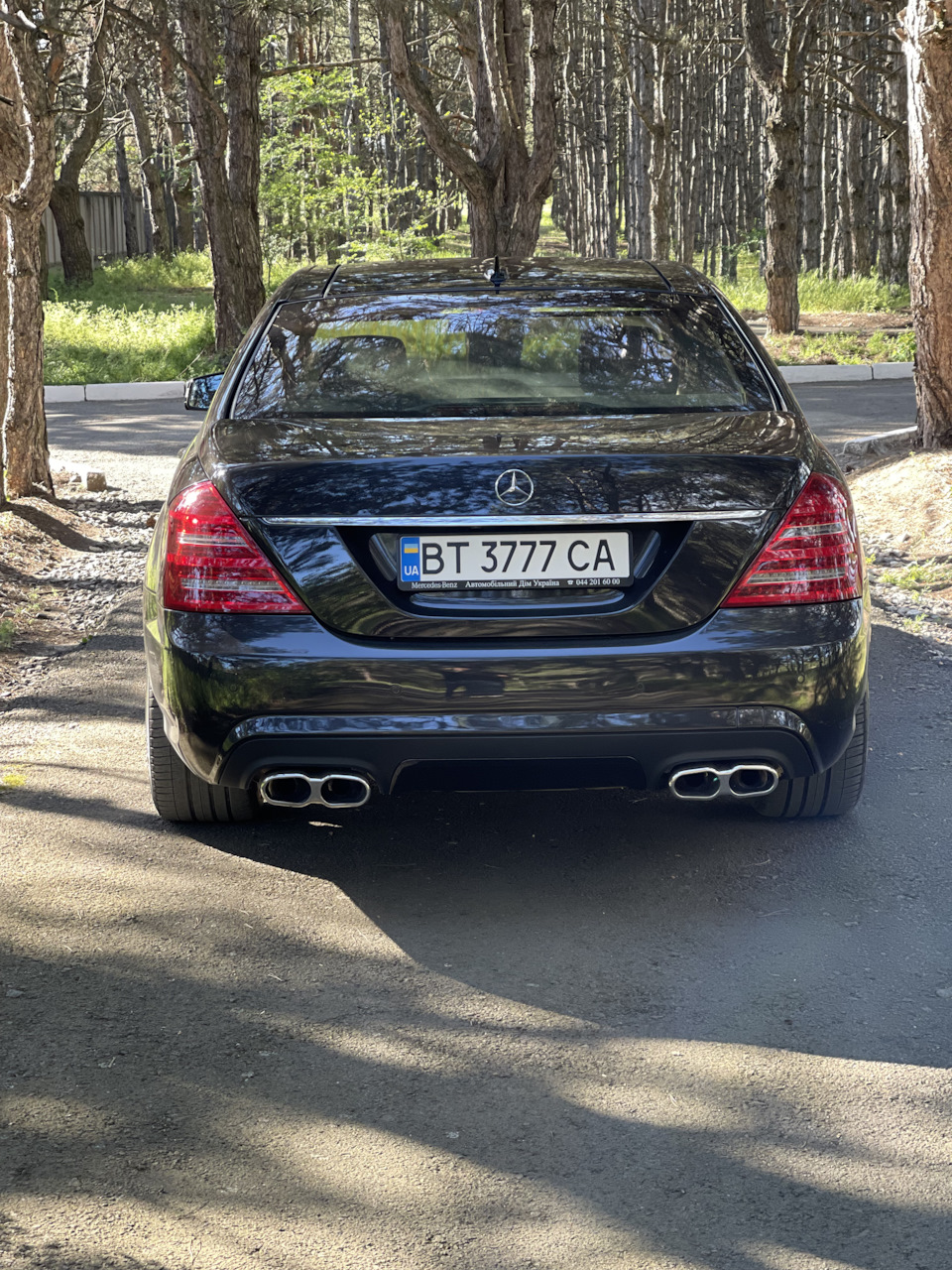 Диски с MB W222 на машинке 3