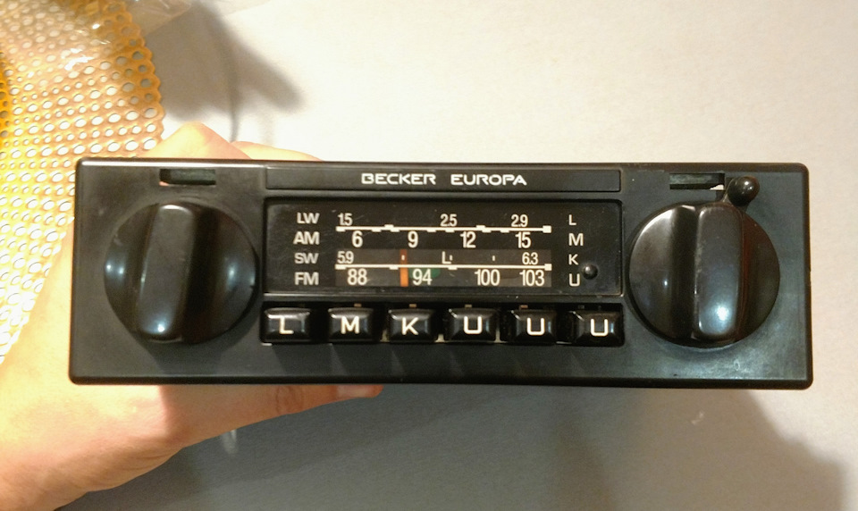 Becker для w116 3
