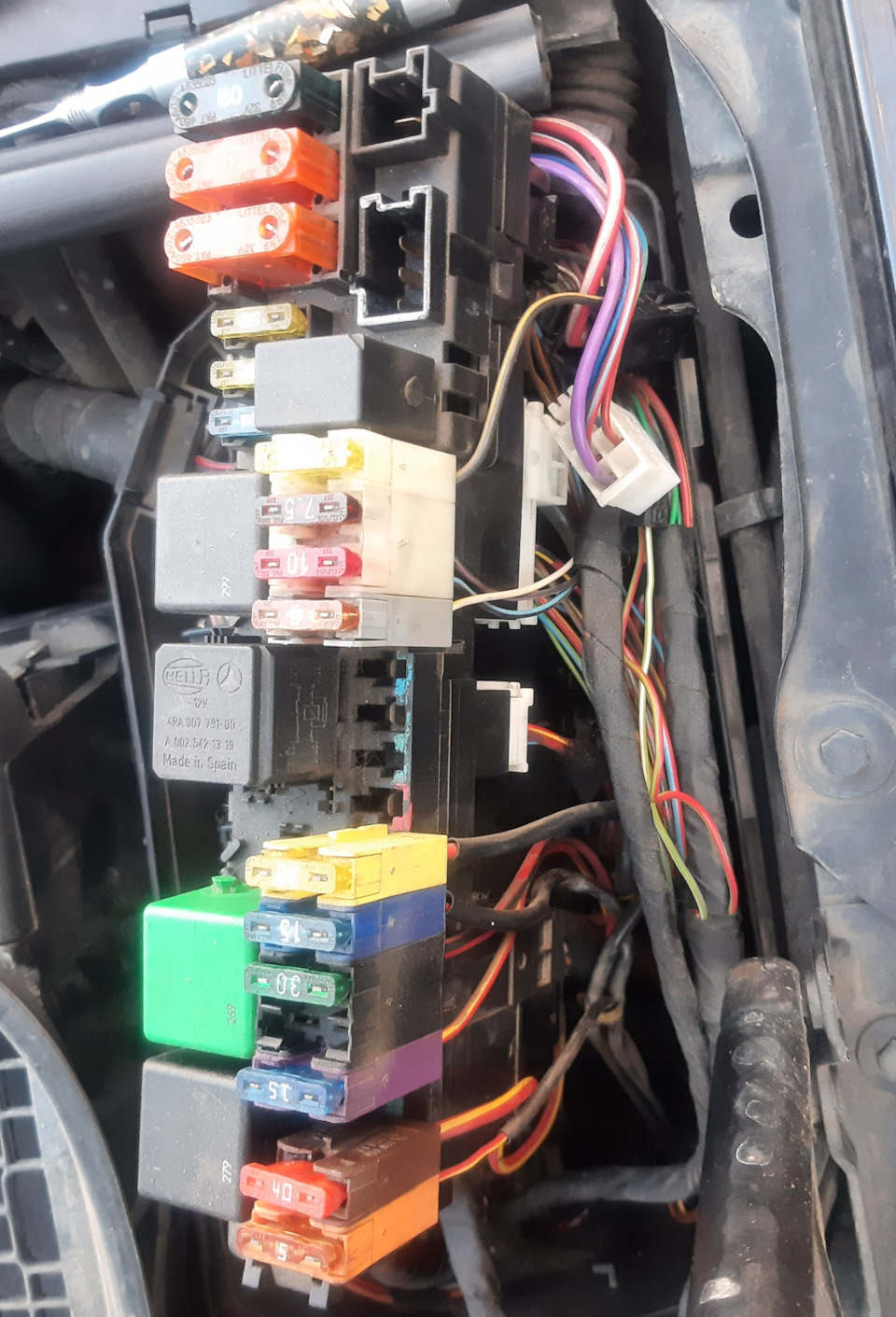 Ревізія САМ блоку (правого) МВ w220 ч.3 1