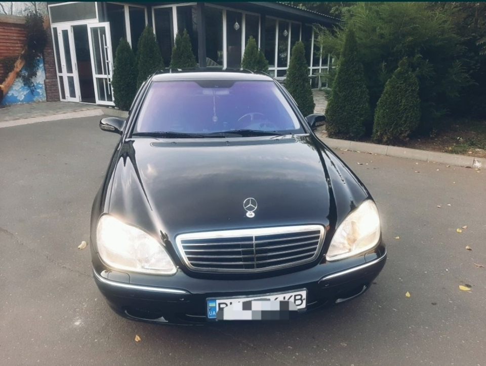 Виїзд після тривалого ремонту w220 2