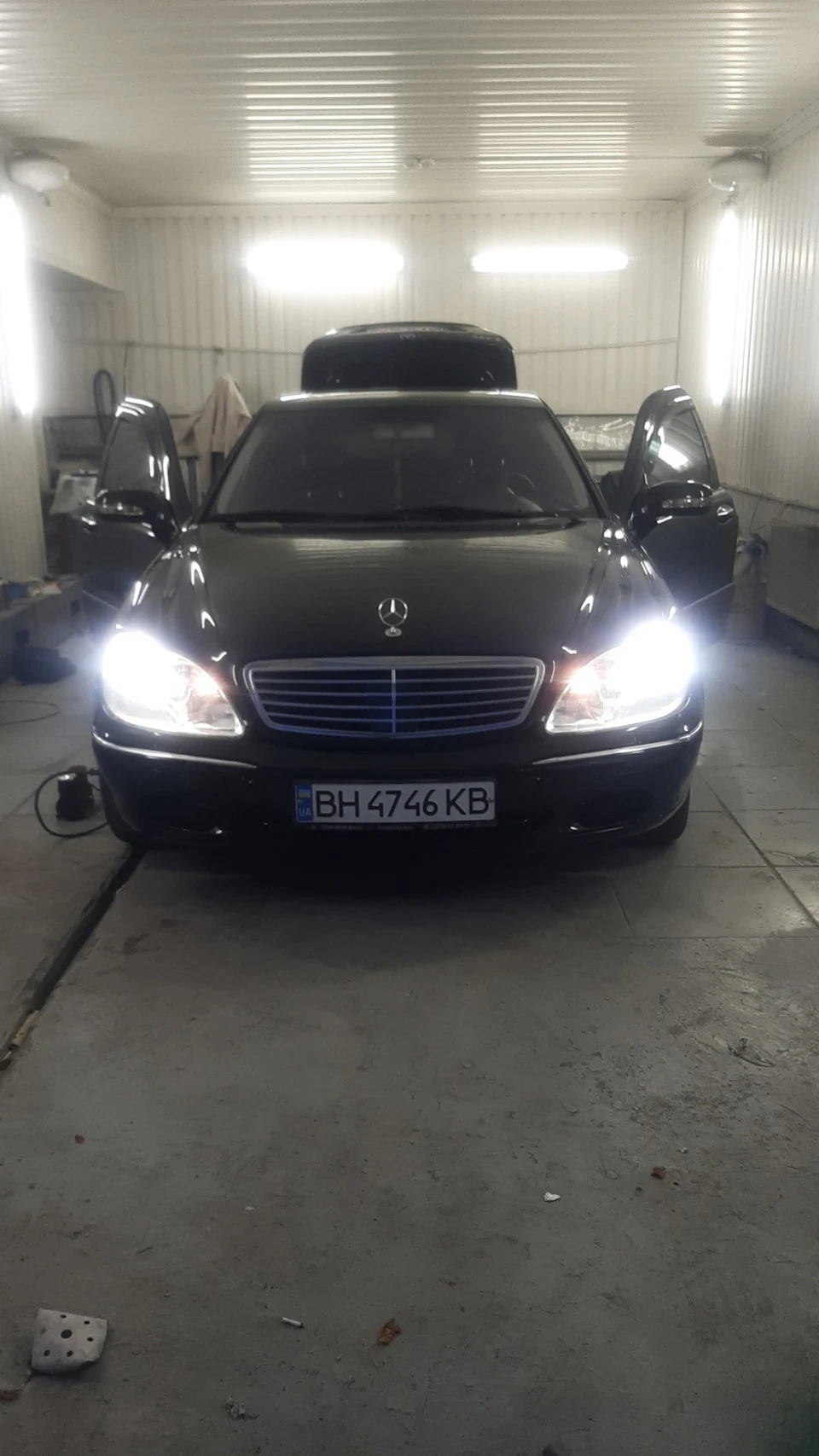Виїзд після тривалого ремонту w220