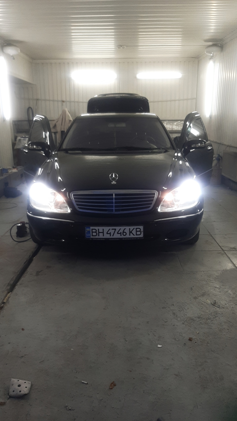 Виїзд після тривалого ремонту w220 1