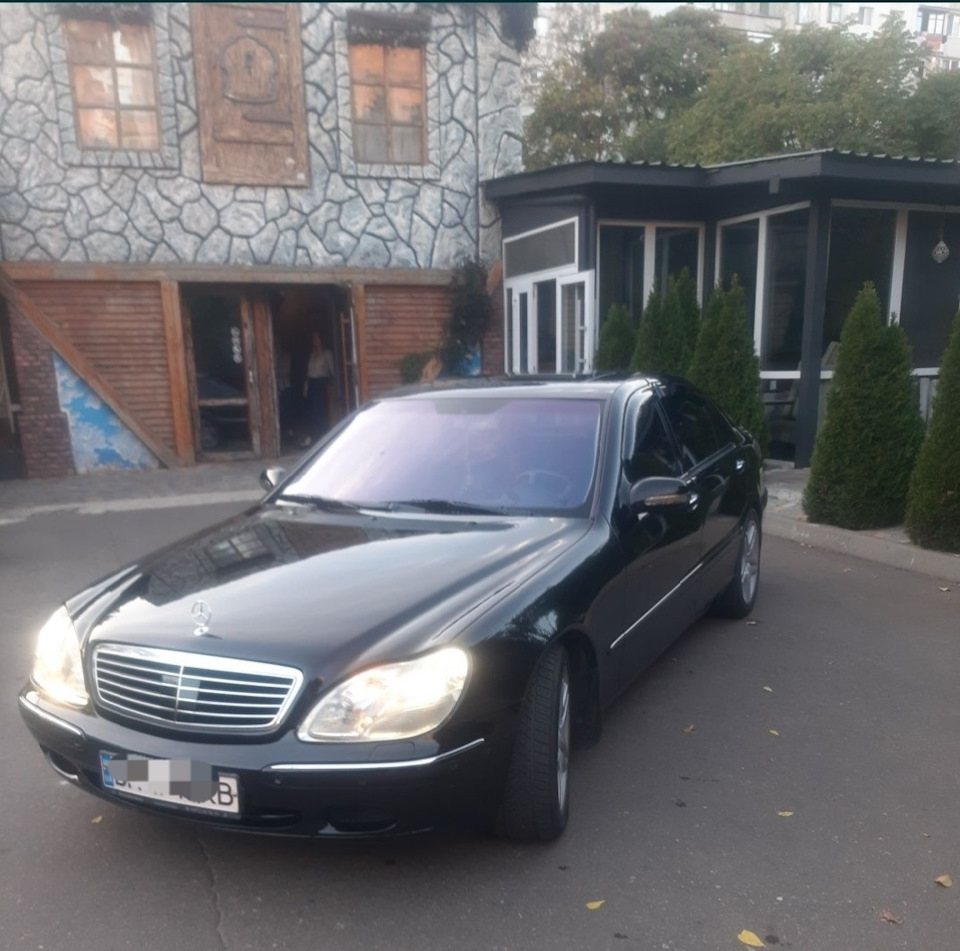 Виїзд після тривалого ремонту w220 3