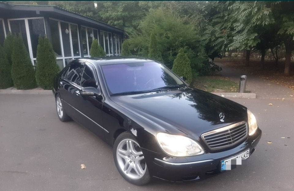 Виїзд після тривалого ремонту w220 5