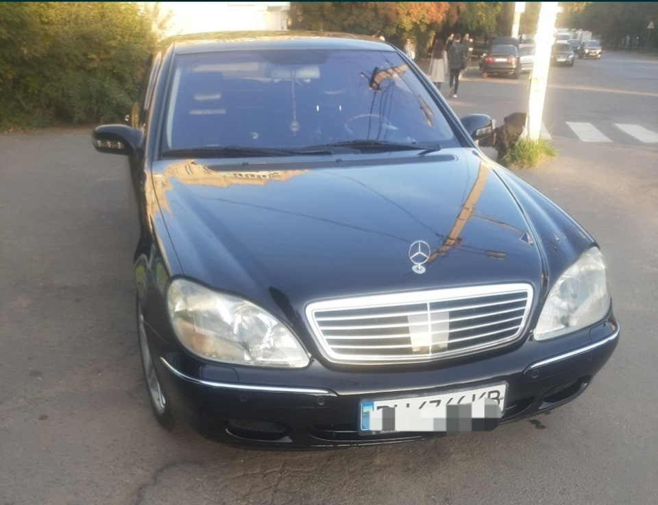 Виїзд після тривалого ремонту w220 4