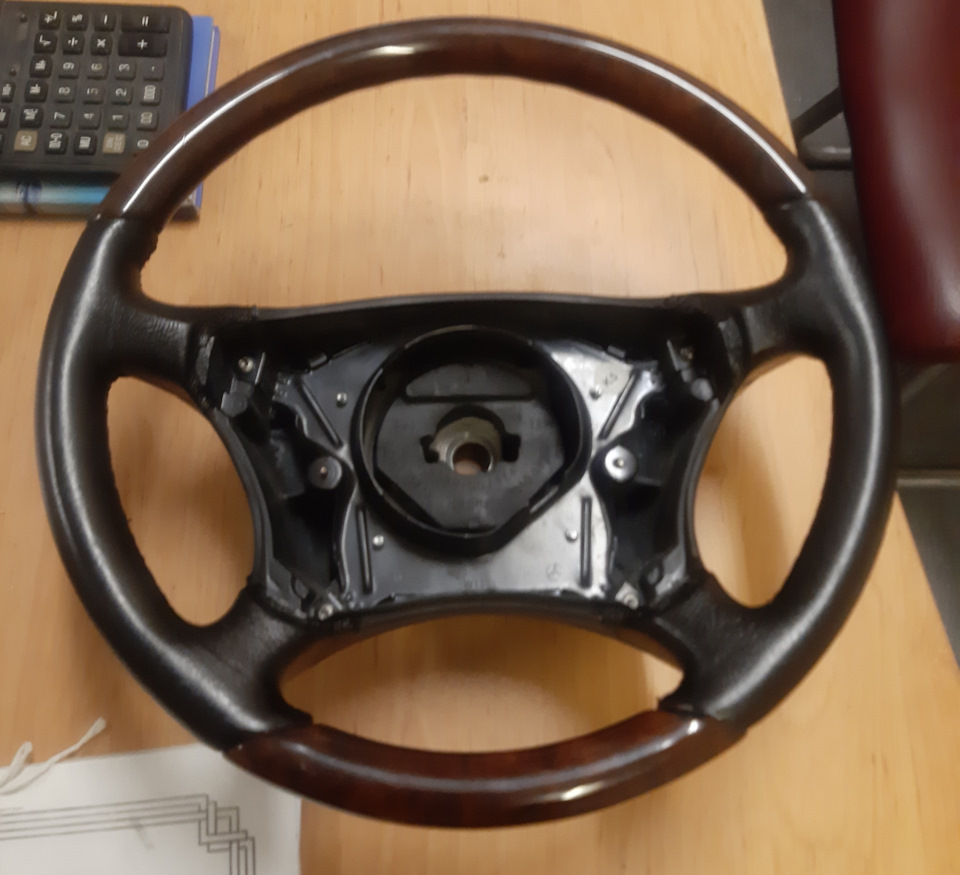 Заміна штурвала МВ w220 4