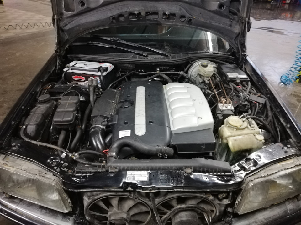 Перший виїзд W126 swap 3.2 cdi 722.6 (OM613) 1