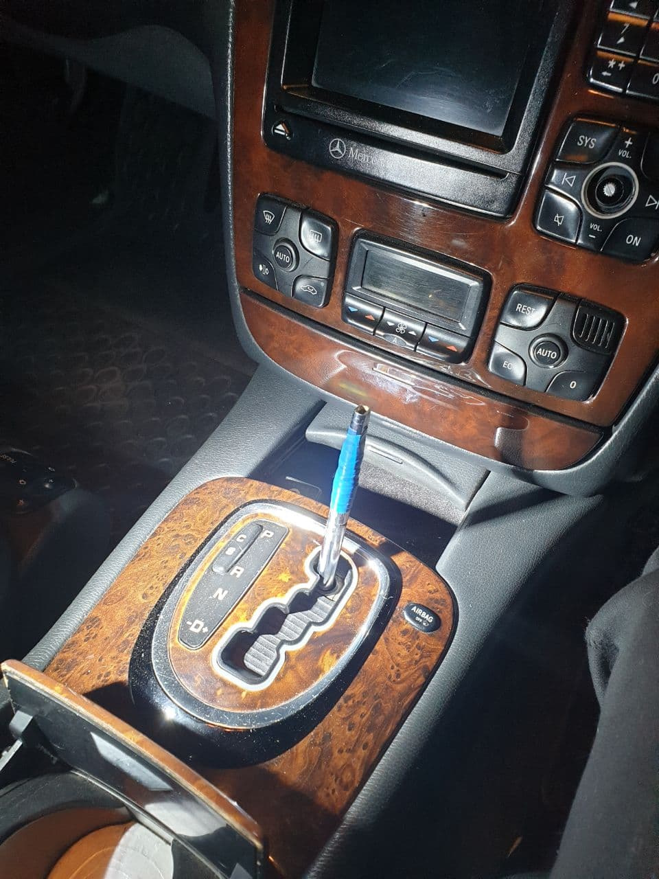 Ремонт кнопки Keyless-Go Mercedes W220 5