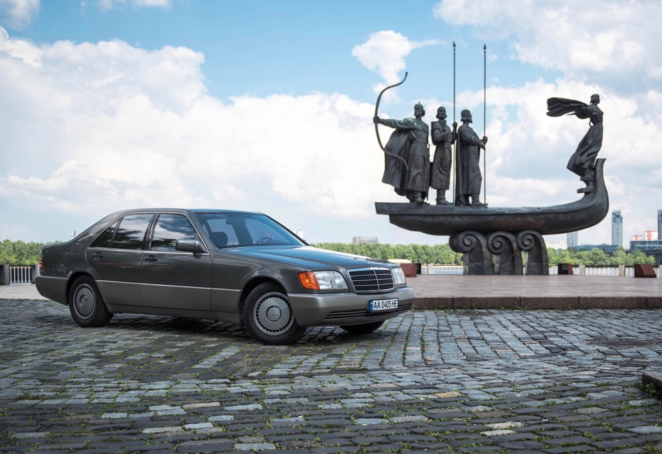 Один день на Mercedes-Benz W140 4