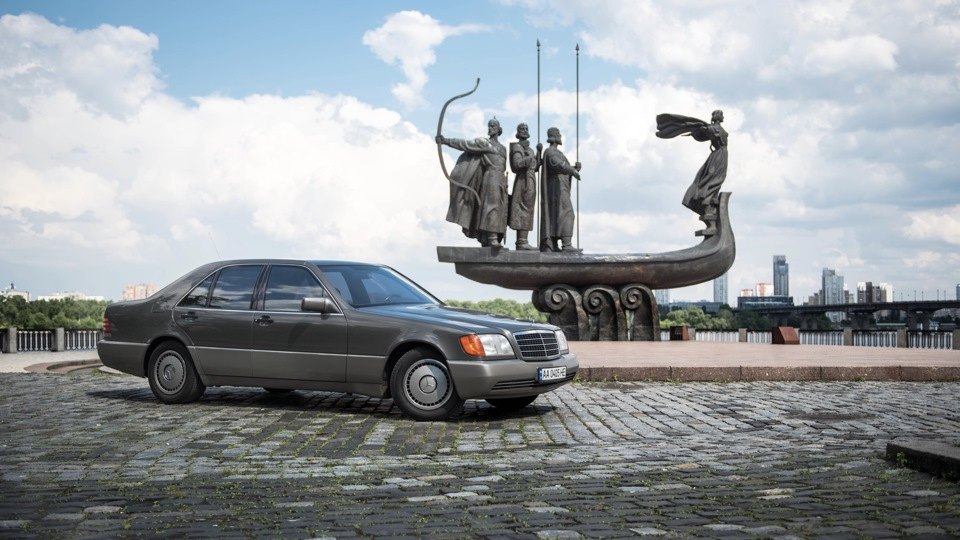 Один день на Mercedes-Benz W140 1