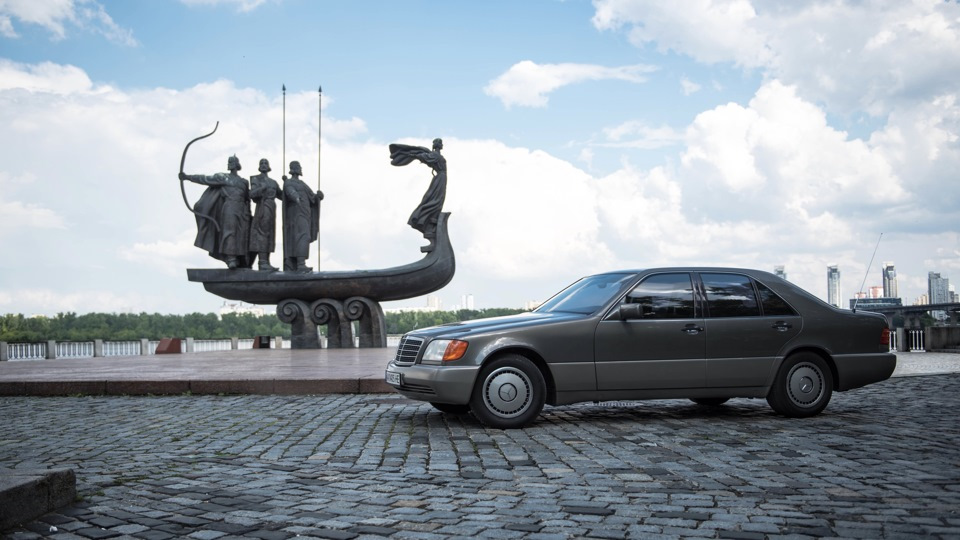 Один день на Mercedes-Benz W140 2