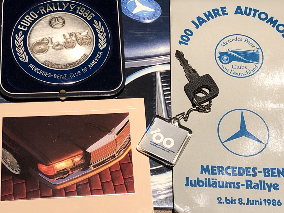 Євро ралі 1986 року. 100 років Мерседес-Бенц 1