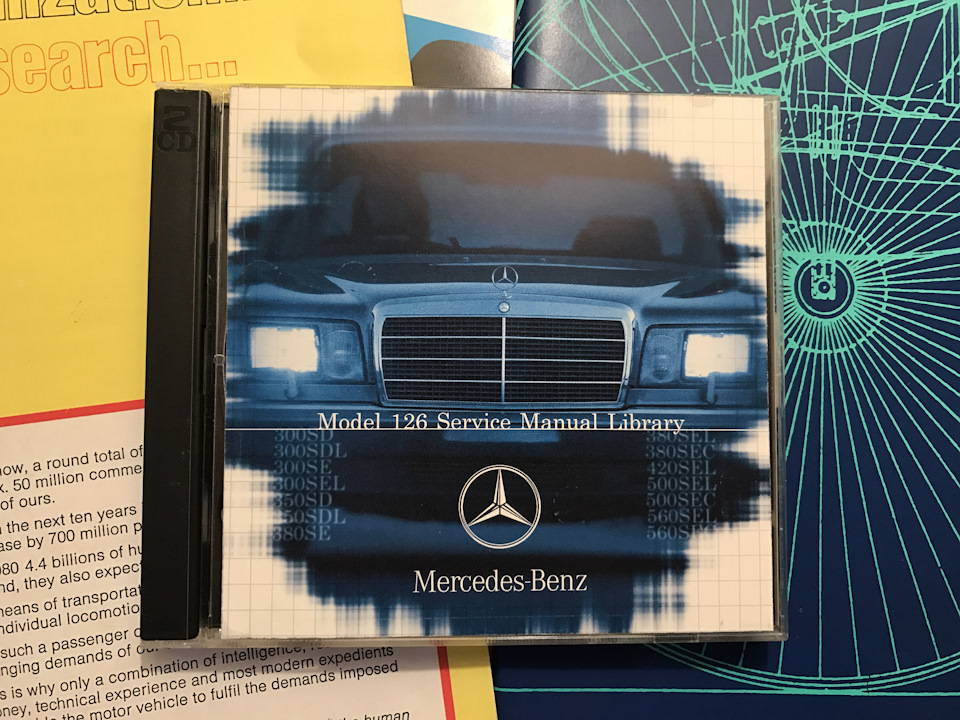 W126 на двох CD 1