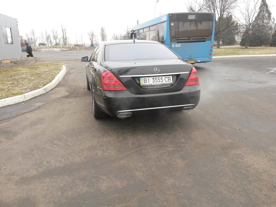 Якось вранці, в холодну пору побачив дим з вихлопної, а виявився Webasto. 1