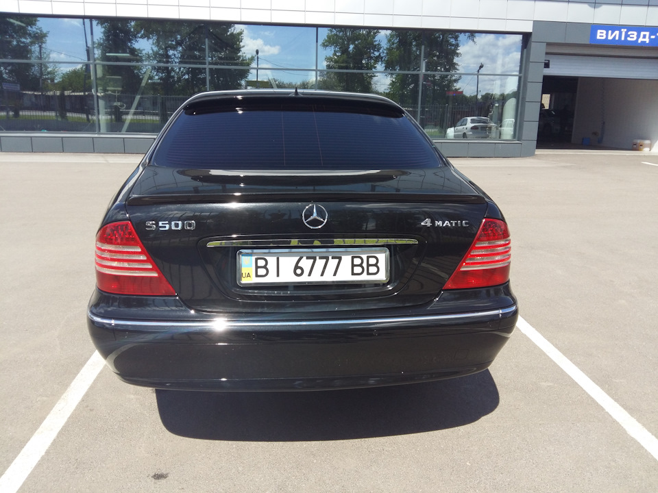 ////спойлер і капот AMG 2