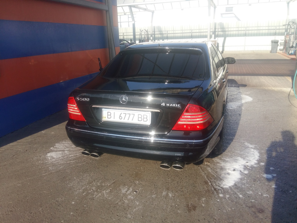 ////AMG задній бампер + вихлоп 3