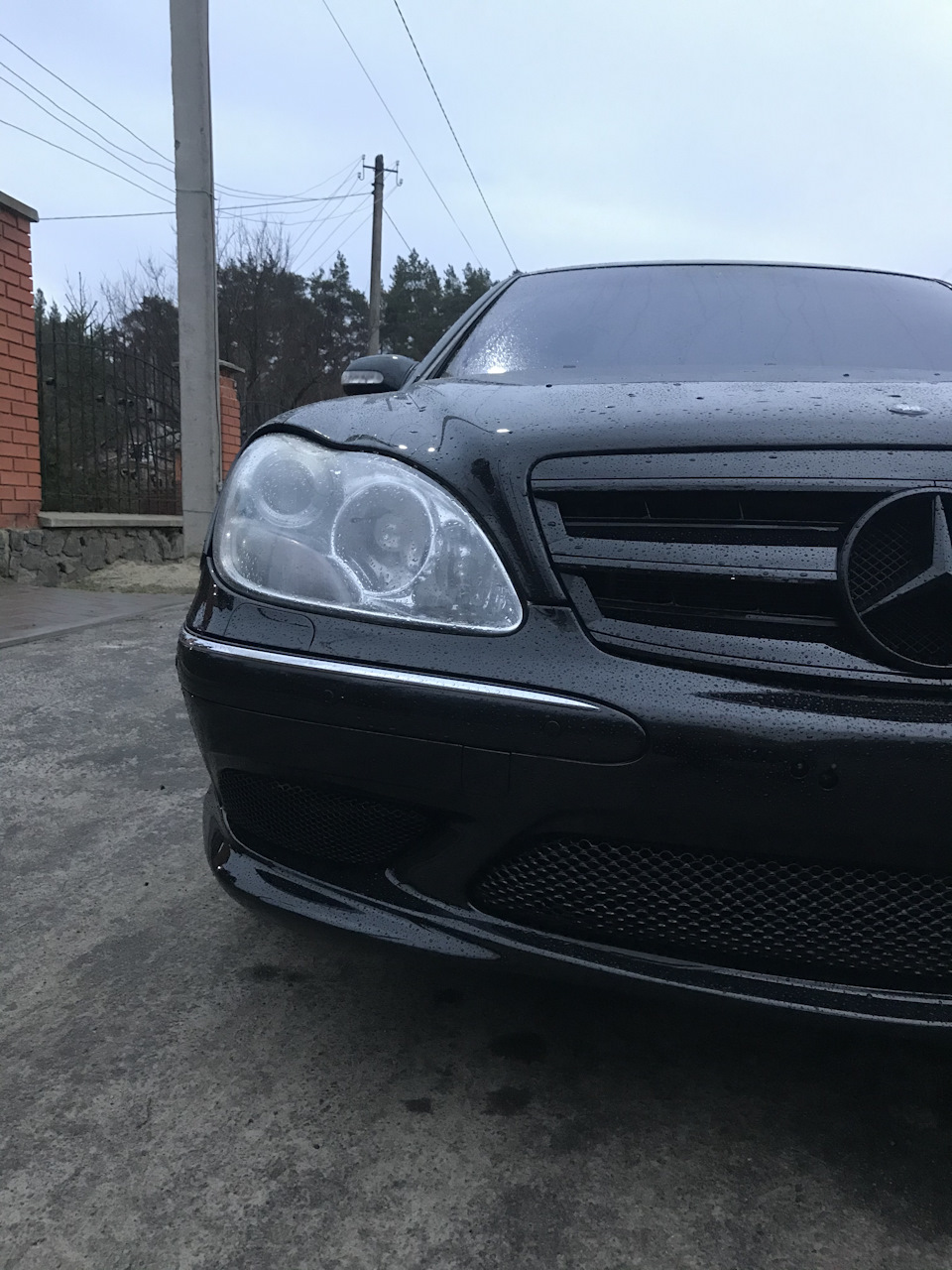 Решетка ////AMG black series 3