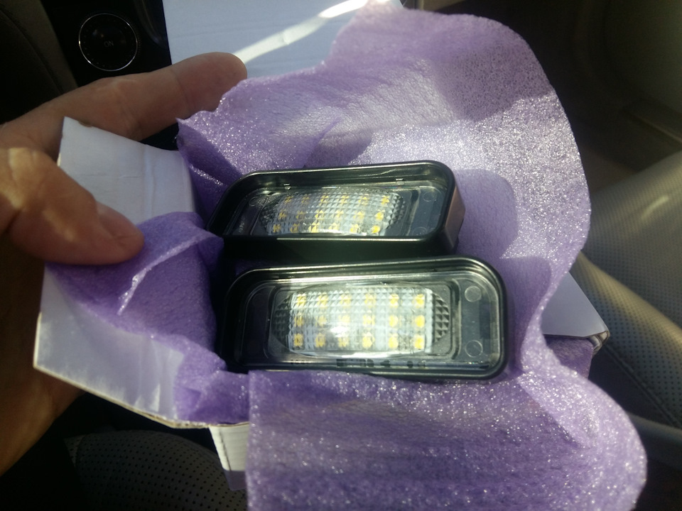 Світлодіодне підсвічування номера. 2