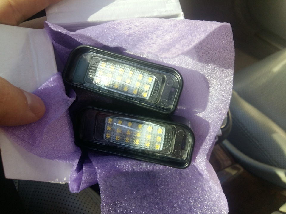 Світлодіодне підсвічування номера. 3