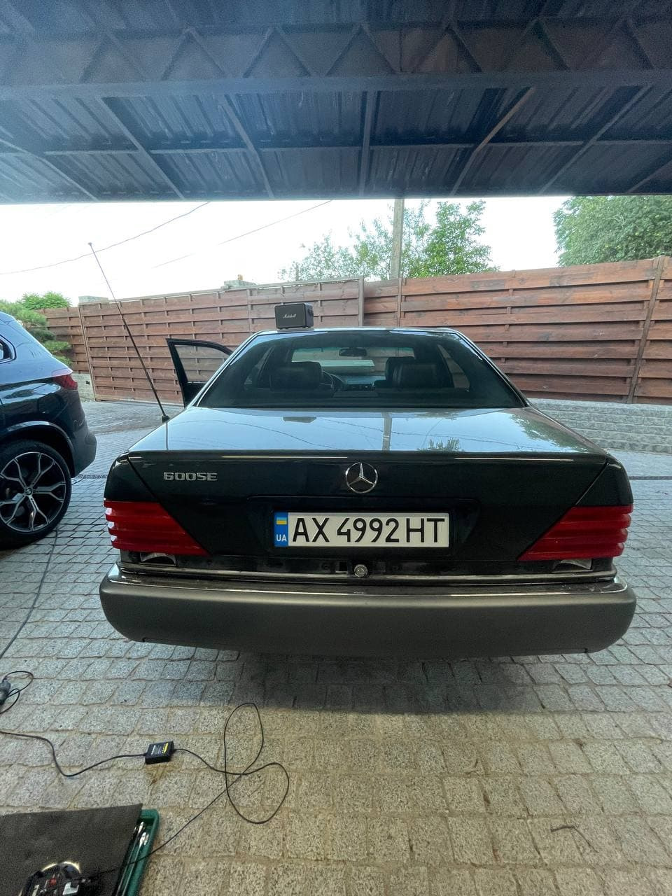 Заміна задніх відбивачів W140 2