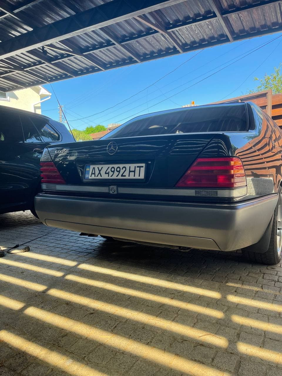 Заміна задніх відбивачів W140 3