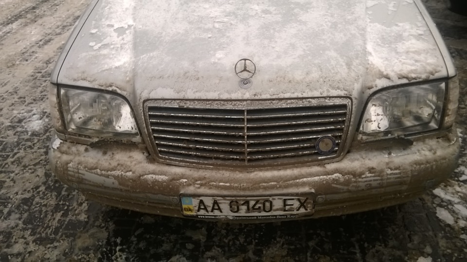 Різдво у Львові АБО Ремонт шланга омивача лобового скла w140 2