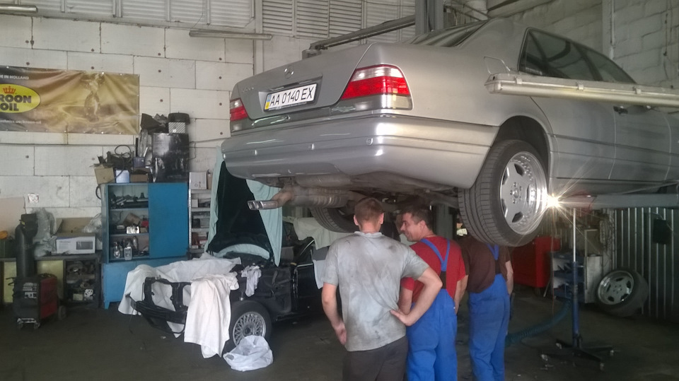 Заміна кардану, гальмівних дисків, колодок, стійок переднього стаба 1