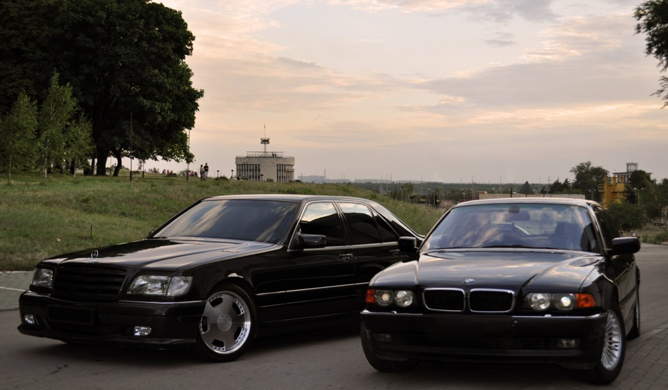 Флагмани поза часом W140 & E38 1