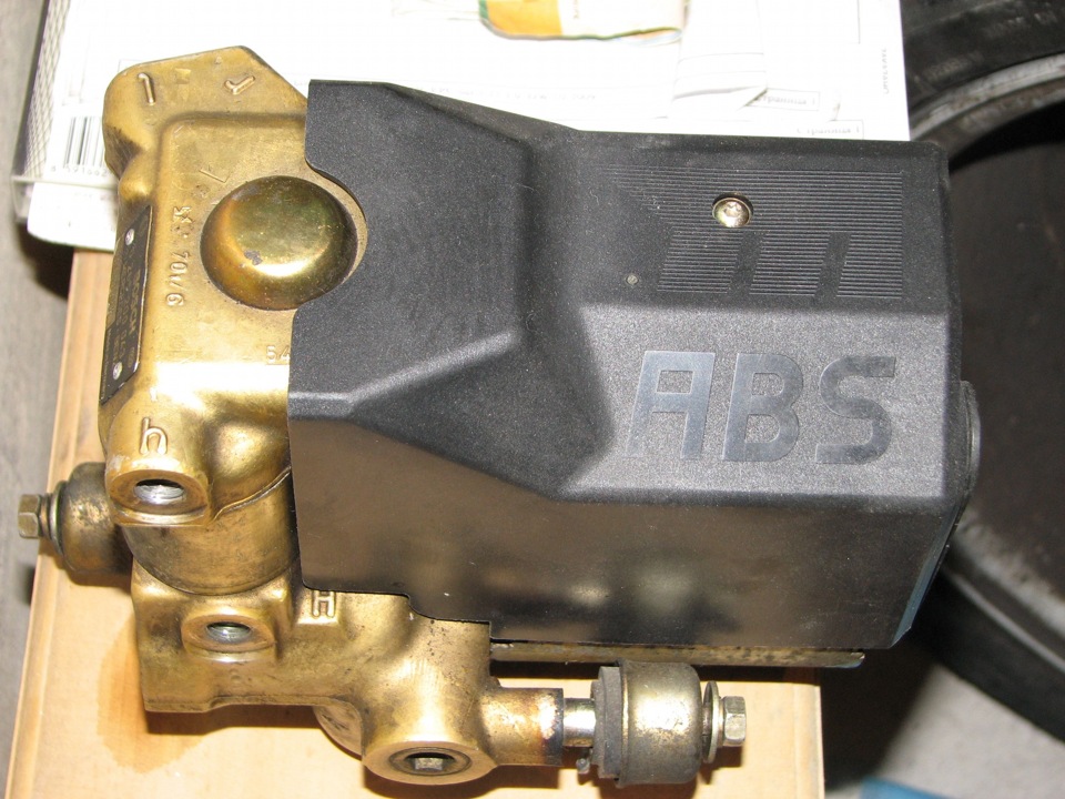 Демонтаж системи ABS 4