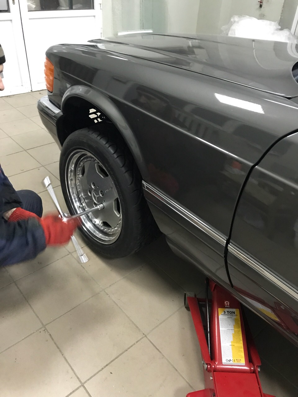 Готуємо сани влітку! Класичний тренд 126sec диски AMG aero! 4