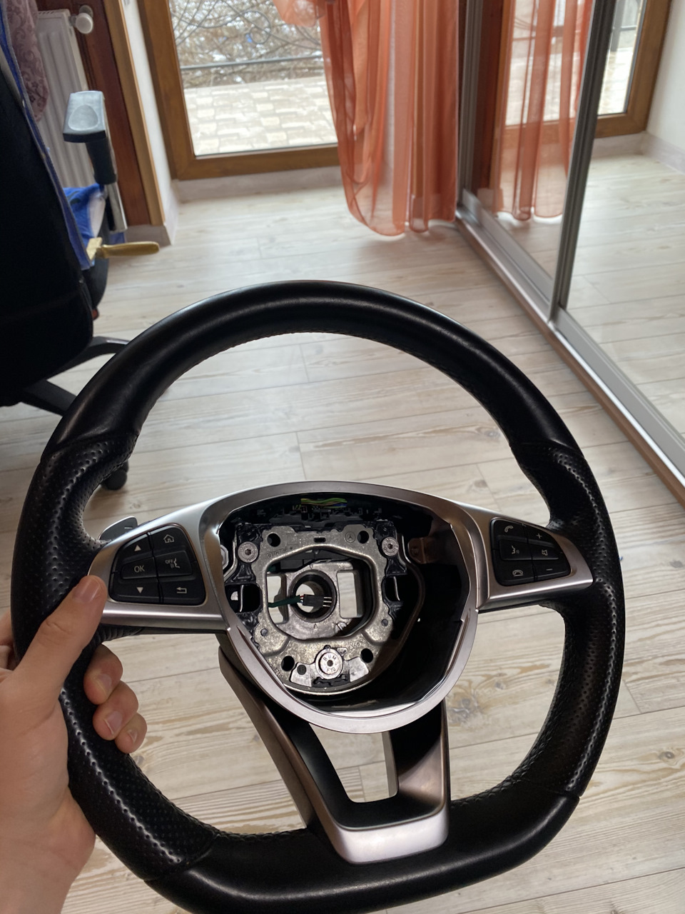 Свап керма на w205 amg 4