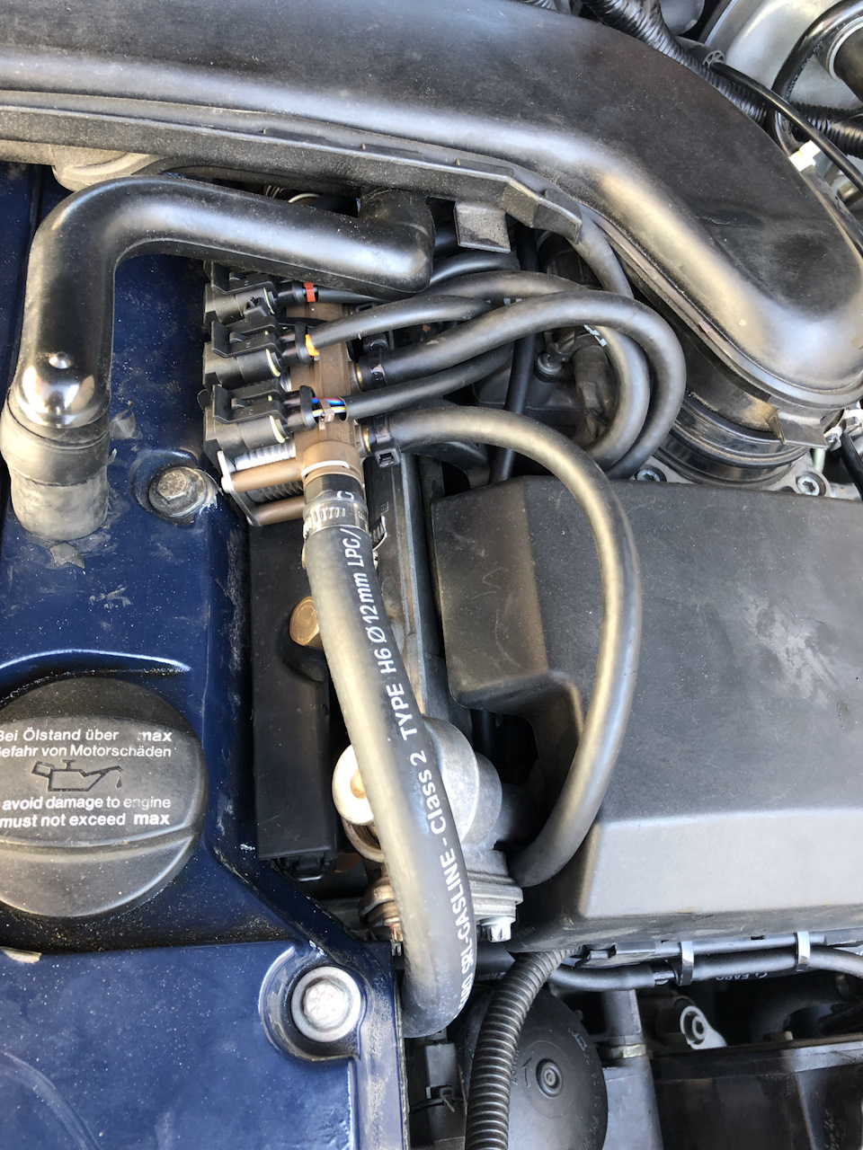 Газ, gbo, lpg на Mercedes slk 2