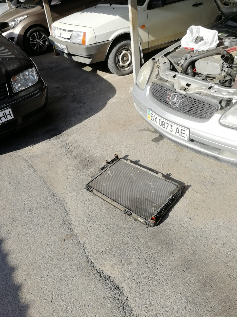 Демонтаж радіатора 1