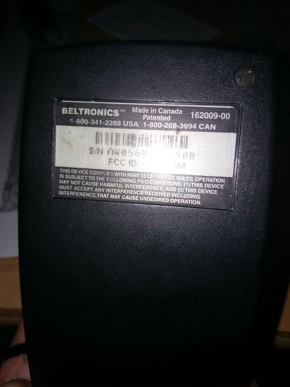 Радар-детектор Beltronics Vector 955 2