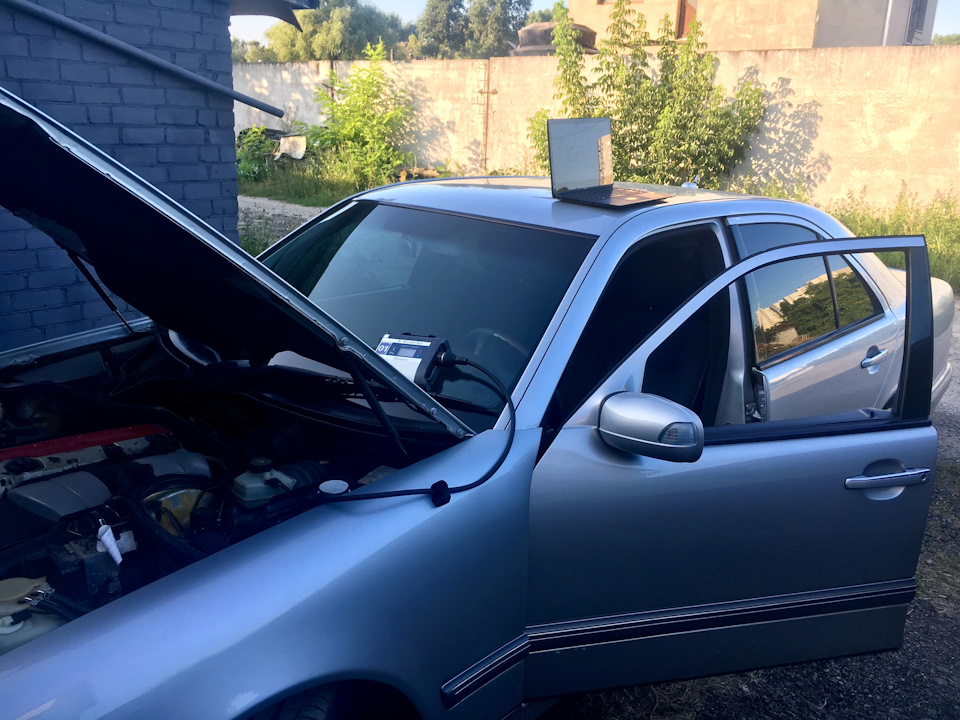 E200 W210 Sim4LE M111evo - погано їде і відключення лямбд 1